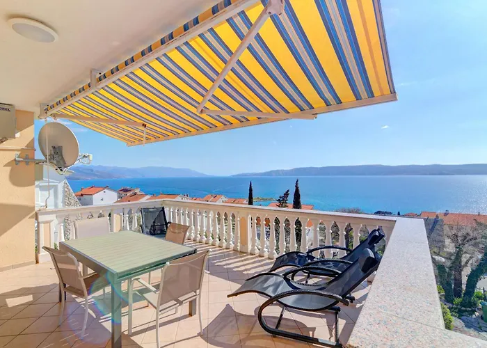 Apartamento Jelka Nv 1 - 6 Pax With Two Terraces, Sea View, Parking, Grill *