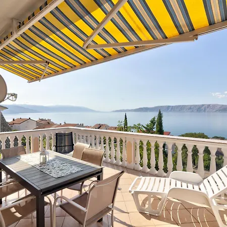 Jelka Nv 1 - 6 Pax With Two Terraces, Sea View, Parking, Grill