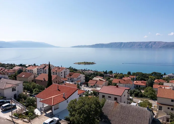 Jelka Nv 1 - 6 Pax With Two Terraces, Sea View, Parking, Grill Appartamento Novi Vinodolski