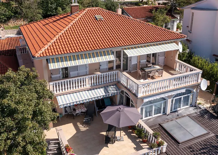 Jelka Nv 1 - 6 Pax With Two Terraces, Sea View, Parking, Grill *